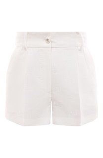 Шорты из хлопка и шелка Dolce & Gabbana