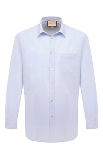 Хлопковая рубашка Gucci