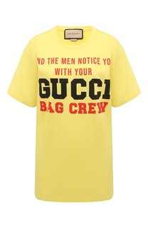 Хлопковая футболка Gucci