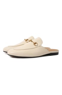 Кожаные сабо Princetown Gucci