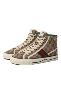 Текстильные кеды Tennis 1977 Gucci