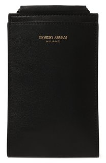 Кожаный чехол для iPhone Giorgio Armani