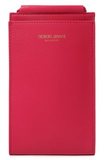 Кожаный чехол для iPhone Giorgio Armani