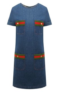 Джинсовое платье Gucci