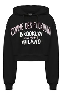 Хлопковое худи Comme des Fuckdown