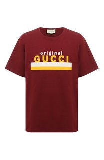 Хлопковая футболка Gucci