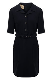 Платье из шелка и шерсти Gucci