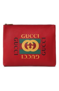 Кожаная папка для документов Gucci