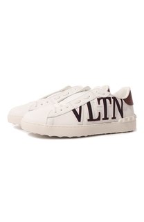 Кожаные кеды Open Valentino