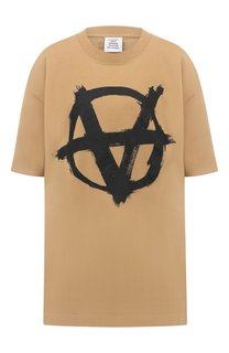 Хлопковая футболка VETEMENTS
