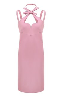 Платье из шелка и шерсти Gucci