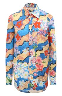 Хлопковая рубашка Marni