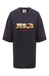 Хлопковая футболка VETEMENTS