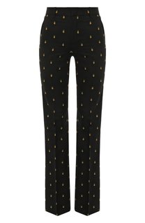 Брюки из хлопка и шерсти Gucci
