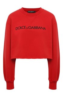 Хлопковый свитшот Dolce & Gabbana