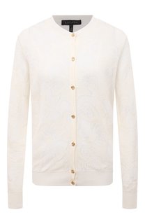 Кардиган из вискозы и хлопка Escada