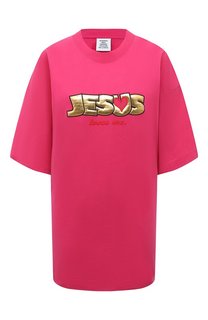Хлопковая футболка VETEMENTS