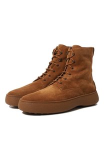 Замшевые ботинки Winter Gommini Tod’s Tods