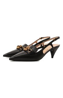 Кожаные туфли Gucci