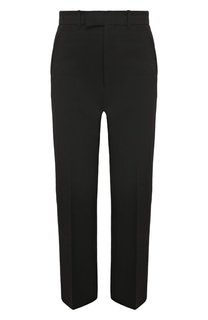Брюки из шелка и шерсти Gucci