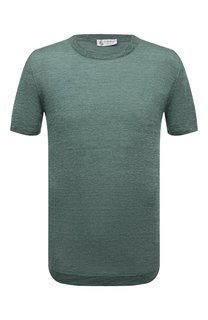 Футболка изо льна и шелка Il Borgo Cashmere