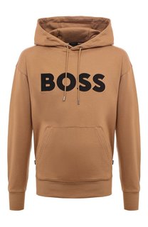 Хлопковое худи BOSS