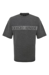 Хлопковая футболка Giorgio Armani
