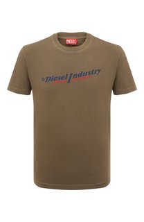 Хлопковая футболка Diesel