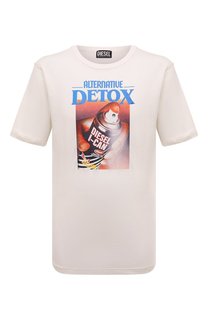 Хлопковая футболка Diesel