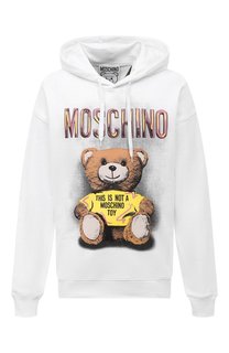 Хлопковое худи Moschino