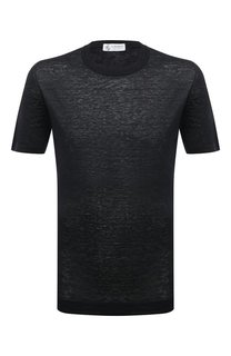 Футболка изо льна и шелка Il Borgo Cashmere