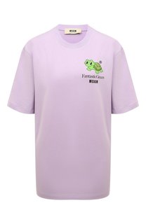 Хлопковая футболка MSGM