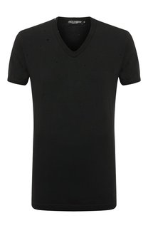Хлопковая футболка Dolce & Gabbana