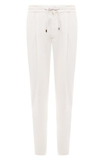 Хлопковые брюки Brunello Cucinelli