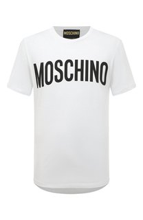 Хлопковая футболка Moschino