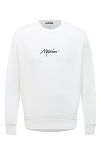 Хлопковый свитшот Moschino