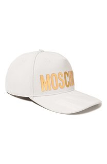 Хлопковая бейсболка Moschino