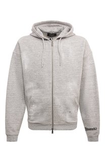Толстовка из хлопка и вискозы Dsquared2