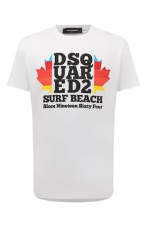Хлопковая футболка Dsquared2