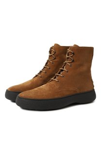 Замшевые ботинки Tod’s Tods
