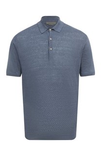 Льняное поло Corneliani
