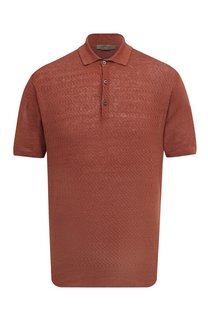 Льняное поло Corneliani