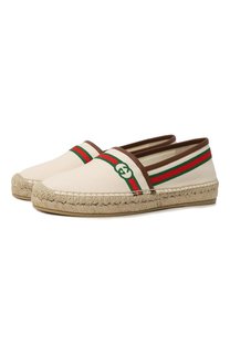 Текстильные эспадрильи Gucci