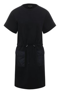 Хлопковое платье Emporio Armani