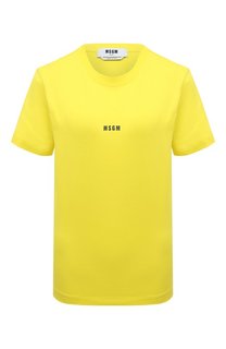 Хлопковая футболка MSGM