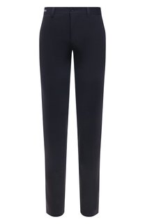Брюки из шерсти и хлопка Corneliani