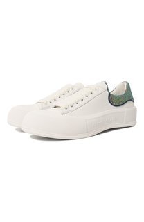 Кожаные кеды Deck Plimsoll Alexander McQueen