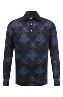 Льняное поло Kiton