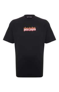 Хлопковая футболка Palm Angels