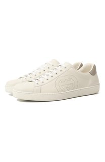Кожаные кеды Ace Gucci